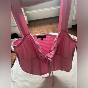 Pink, Kendall and Kylie corset top